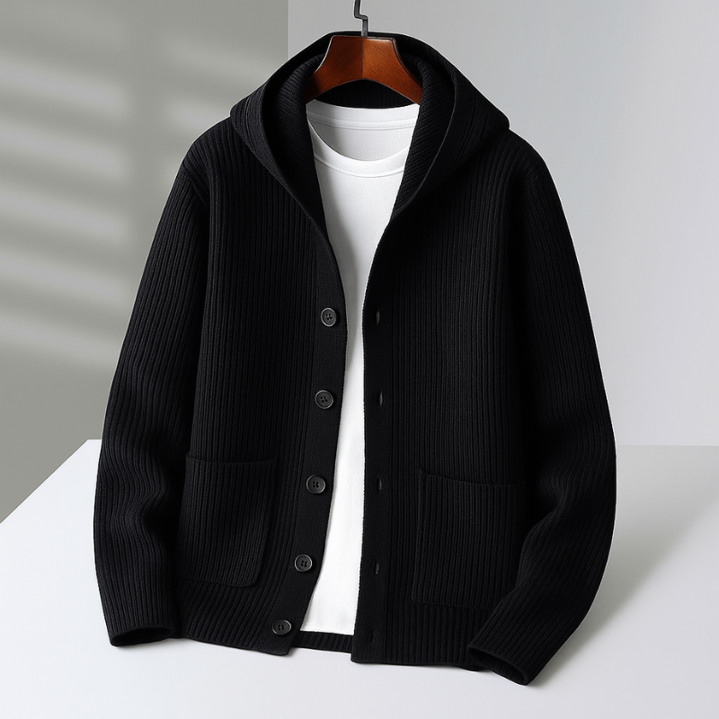 Axel | Cardigan homme en laine