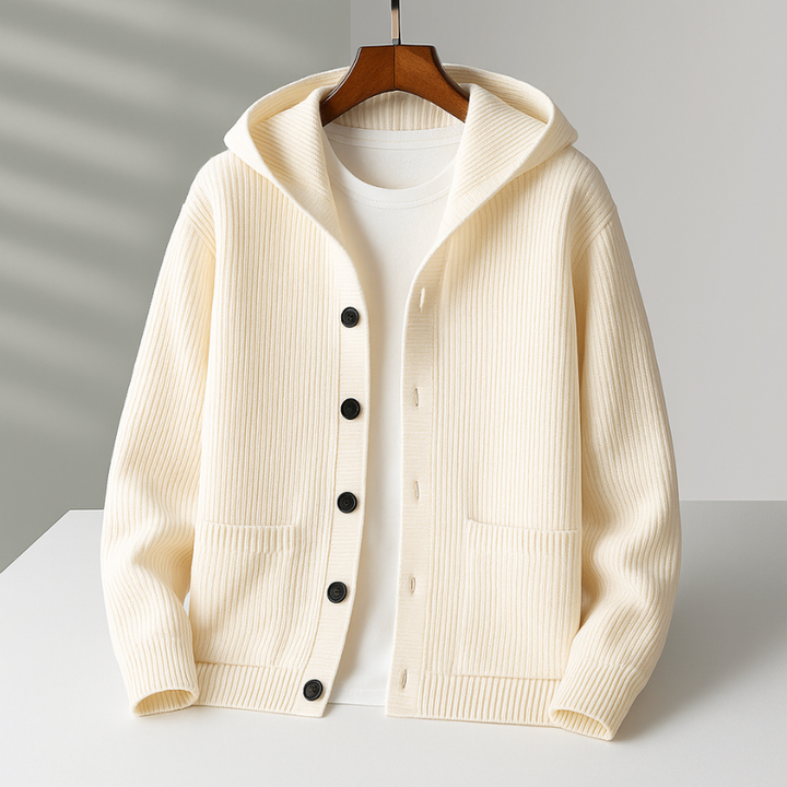 Axel | Cardigan homme en laine