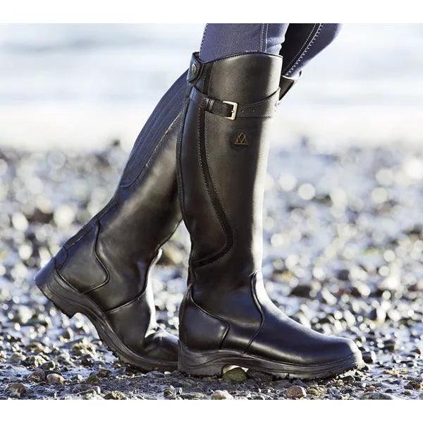 Émeline | Bottes d'équitation en cuir imperméable