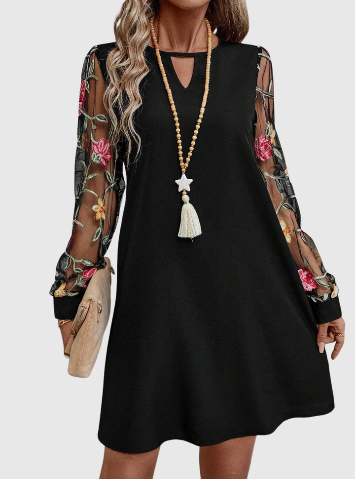 Thaïs | Robe Mini Élégante – Douce & Féminine