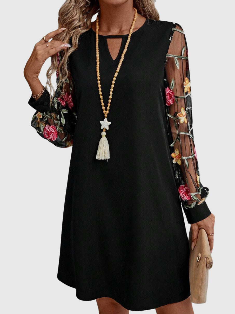 Thaïs | Robe Mini Élégante – Douce & Féminine