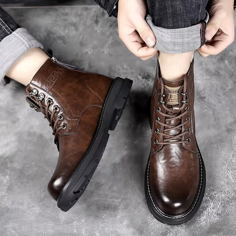 Timéo | Bottes orthopédiques en cuir