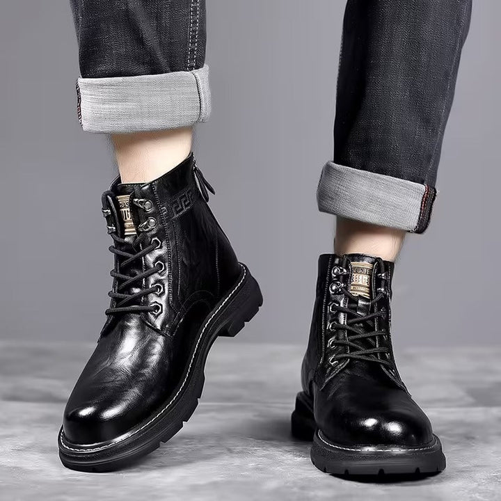 Timéo | Bottes orthopédiques en cuir