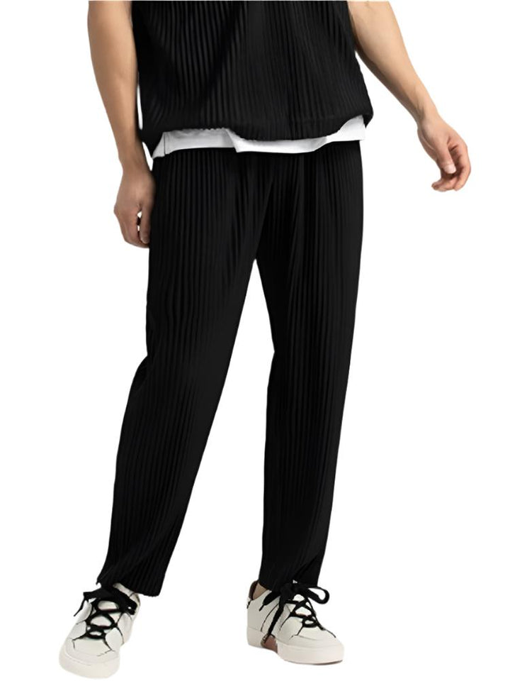 CLEA™ | Pantalon en coton à relief.