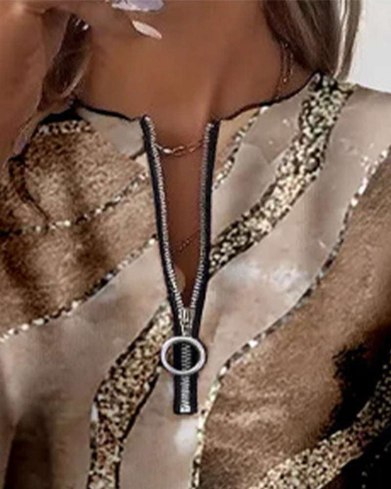 Lyra | Pull Vintage à Demi-Zip