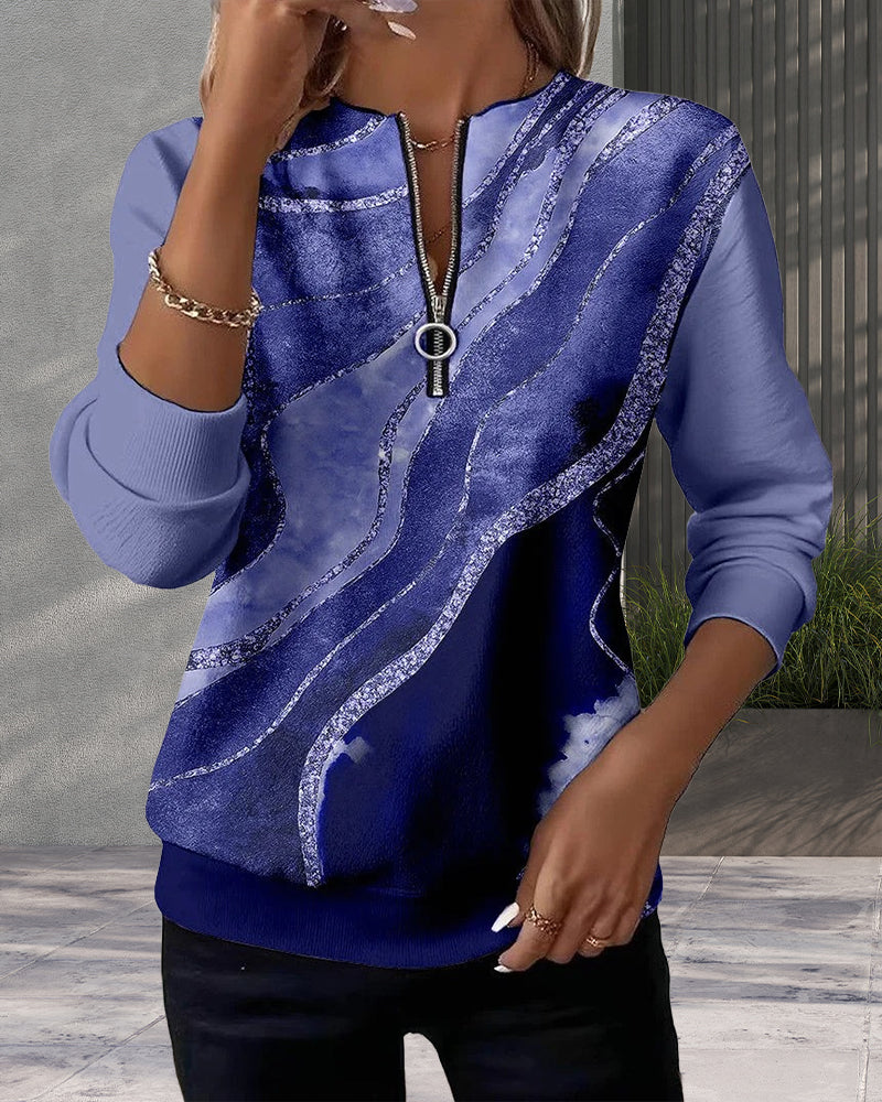 Lyra | Pull Vintage à Demi-Zip