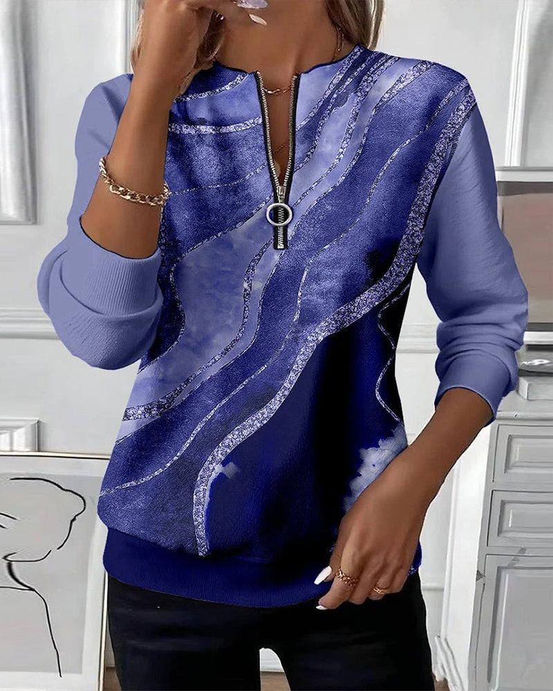 Lyra | Pull Vintage à Demi-Zip